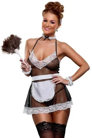 Sexy Chamber Maid Babydoll Set