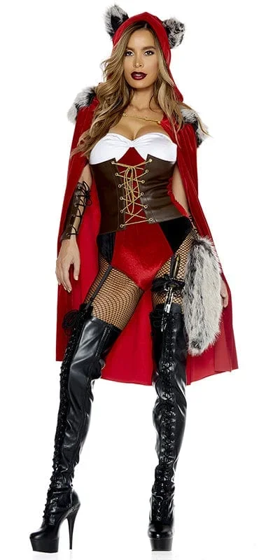 Sexy Fairy Tale Big Bad Wolf Halloween Costume