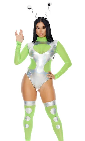 Sexy Green Alien Costume