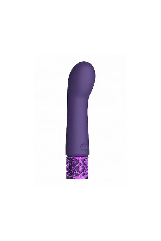 shots-royal-gems-bijou-rechargeable-silicone-bullet-vibrator-purple