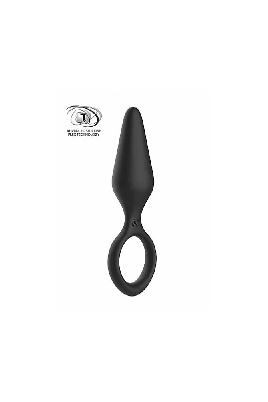 Shots Toys - Jil - Adrian Flexible Butt Plug and Cockring - Black