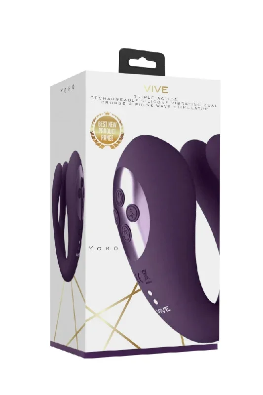 shots-toys-vive-yoko-dual-prong-vibrator-with-clitoral-pulse-wave-purple