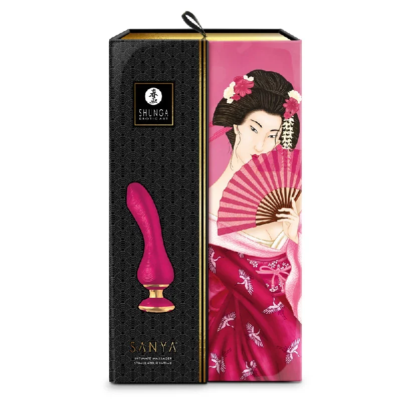 shunga-sanya-textured-silicone-g-spot-vibrator