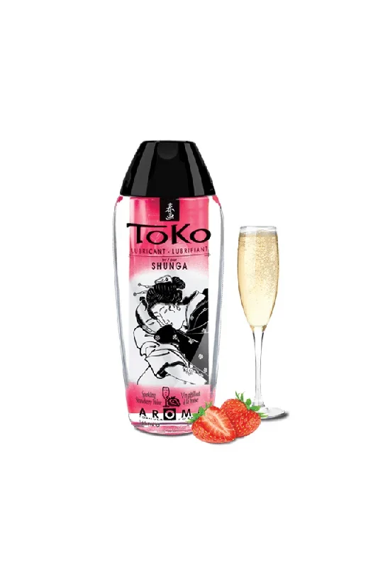 Shunga - Toko - Aroma Flavoured Lubricant - Sparkling Strawberry Wine - 5.5oz