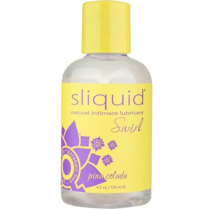 Sliquid Naturals Swirl Pina Colada Lube (4.2 oz.)