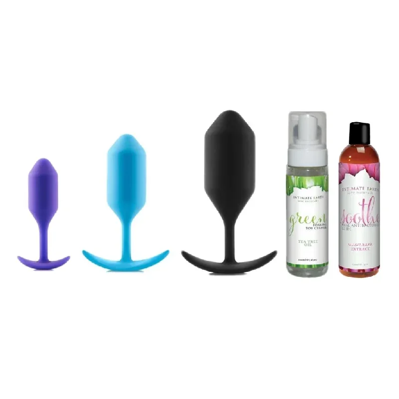 snug-plug-3-pack-bundle-with-lube-toy-cleaner