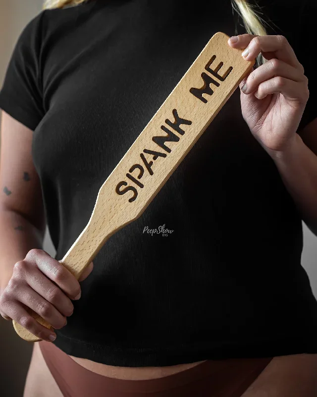 SPANK ME Wood Paddle - Zelkova