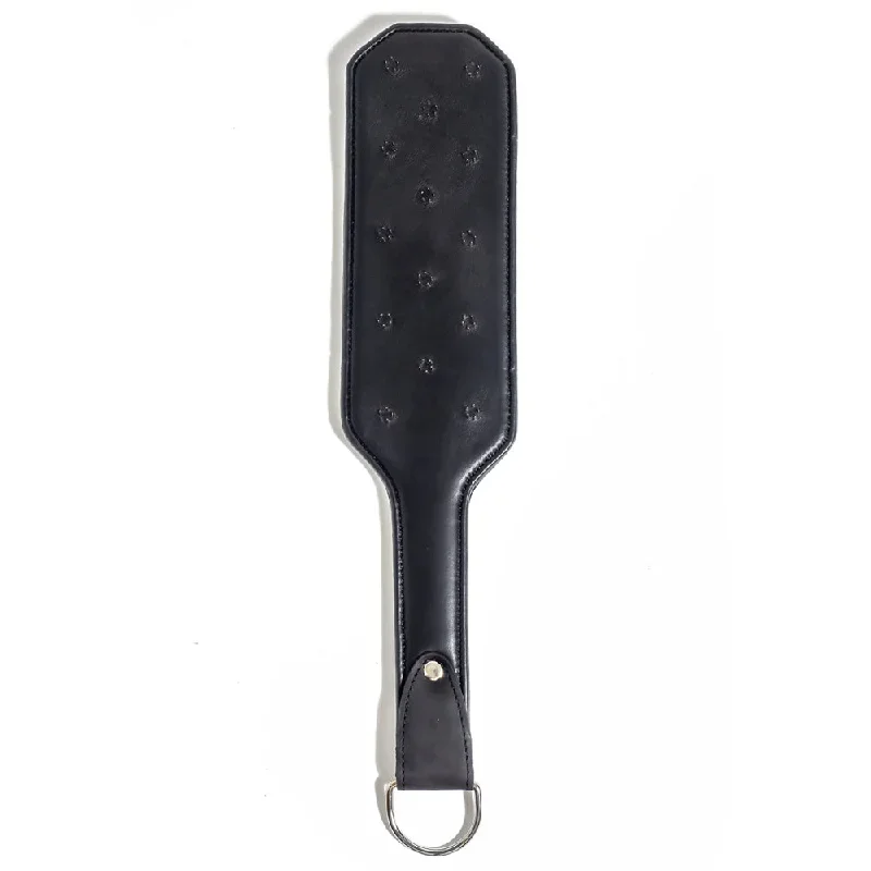 Zorba Spiked Leather Spanking Paddle