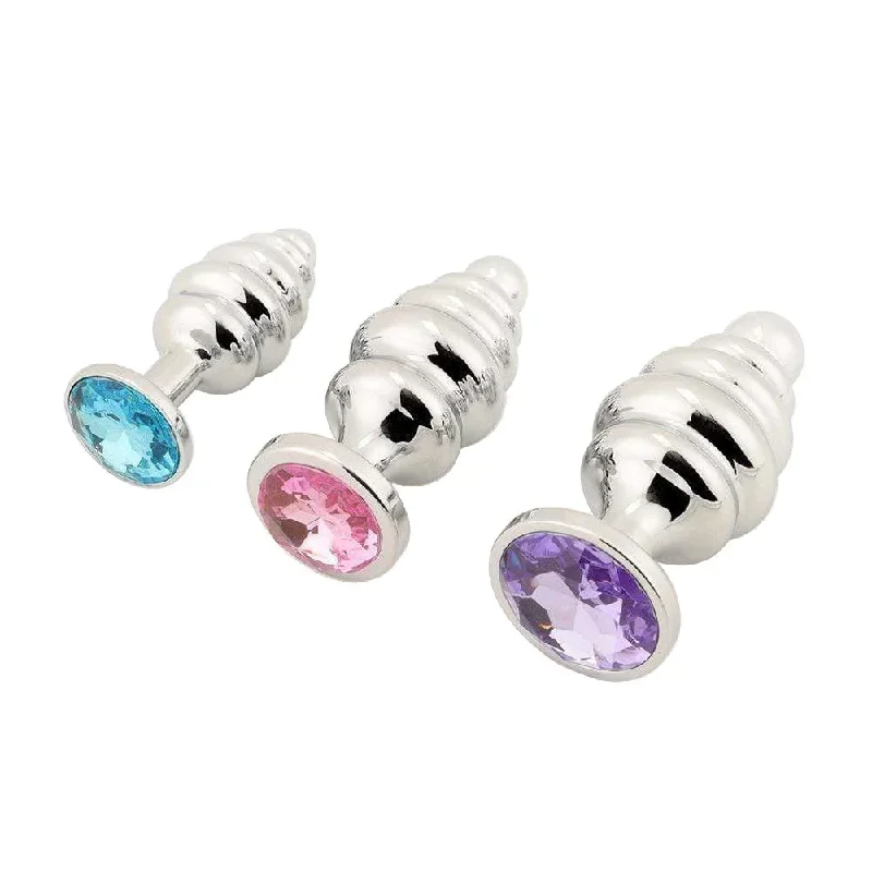 spiral-jeweled-princess-butt-plugs