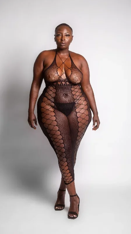 Split Decision Bodystocking Dress