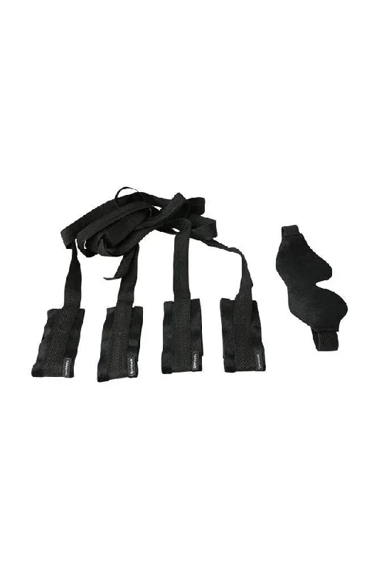 Sportsheets - Beginner's Bondage Fantasy Kit - Black