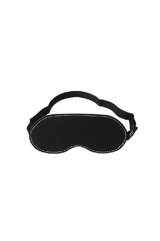 Sportsheets - Edge - Leather Blindfold - Black