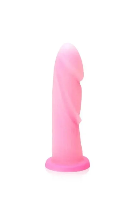 Tantus - Cush Dual Density Dildo - Candy Pink