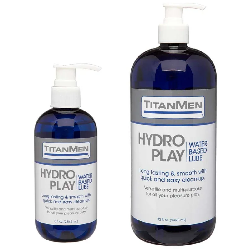 TitanMen Hydro Play Water Based Glide Lubricant for Men