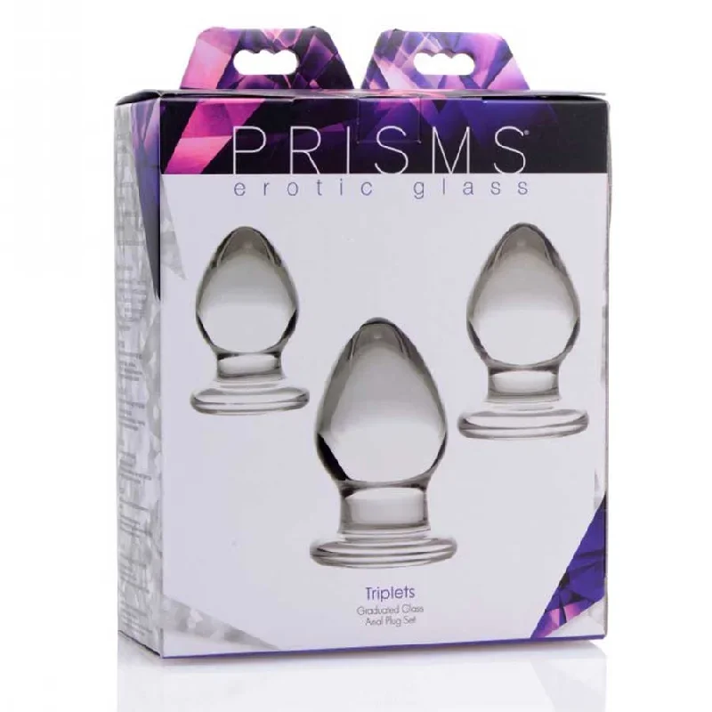 trinity-vibes-triplets-3-piece-glass-anal-plug-kit