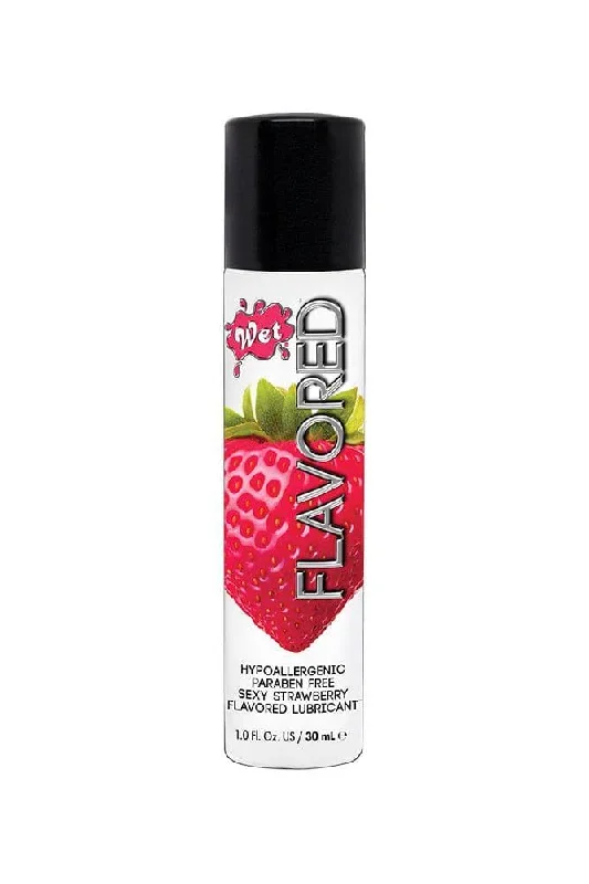 Wet - Flavoured Lubricant - Strawberry - 1oz