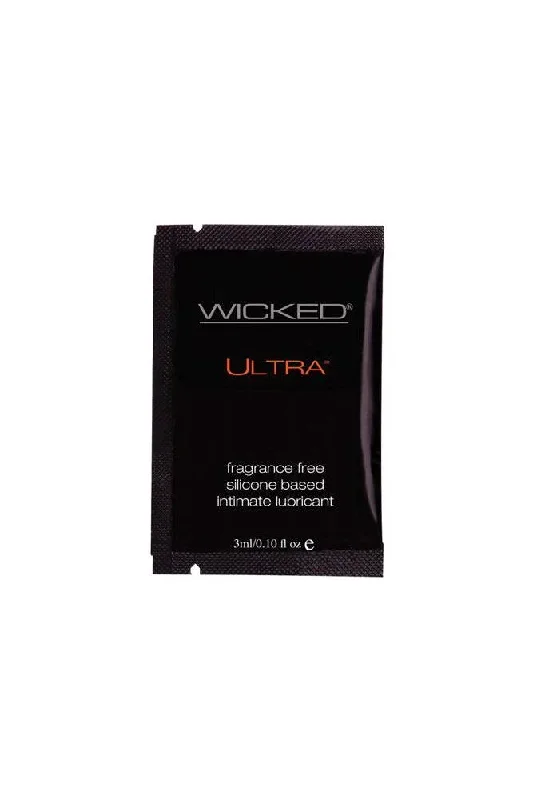 Wicked Sensual Care - Ultra Silicone Lubricant - 3ml Foil Packet