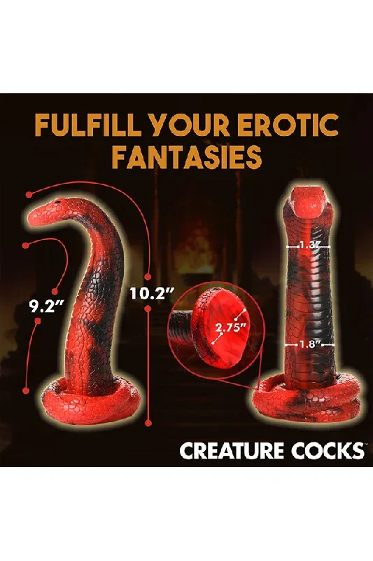 xr-brands-creature-cocks-king-cobra-silicone-dildo-red