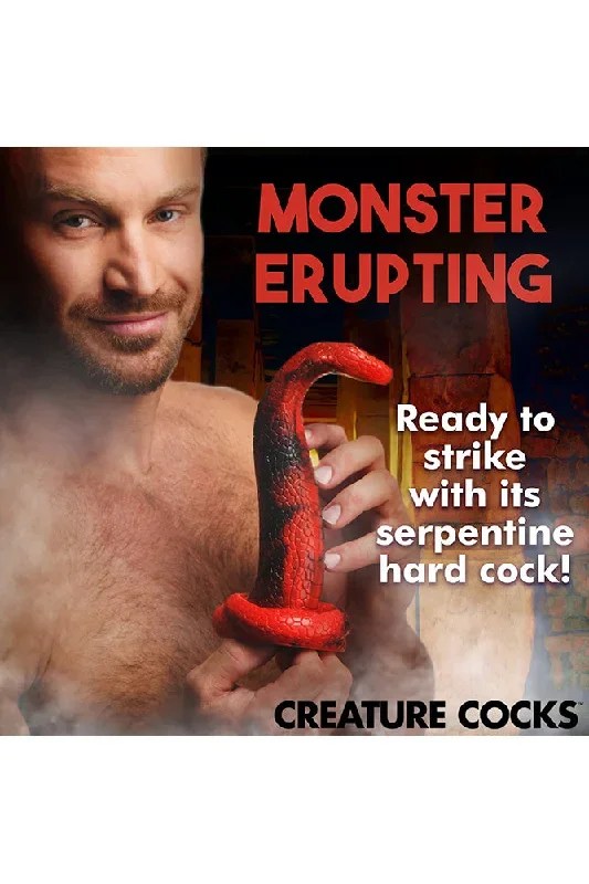 xr-brands-creature-cocks-king-cobra-silicone-dildo-red