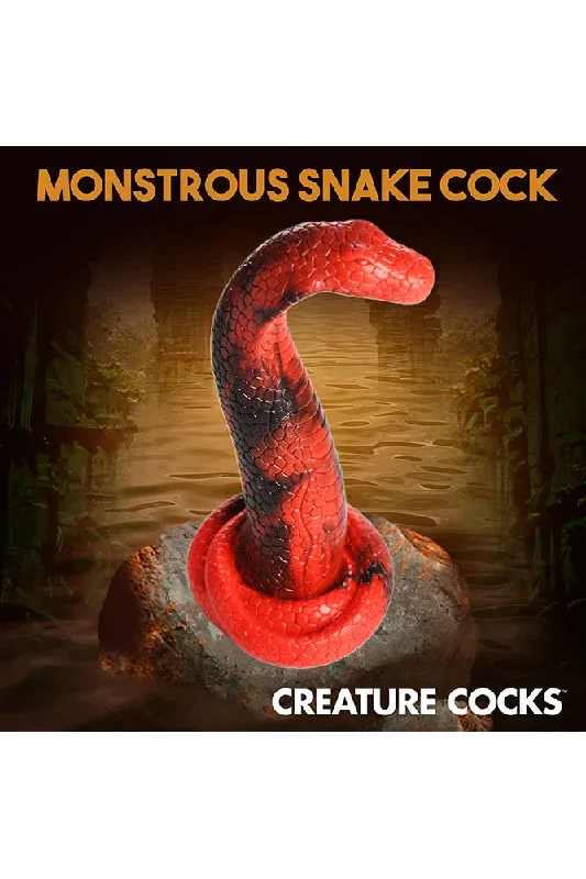 xr-brands-creature-cocks-king-cobra-silicone-dildo-red