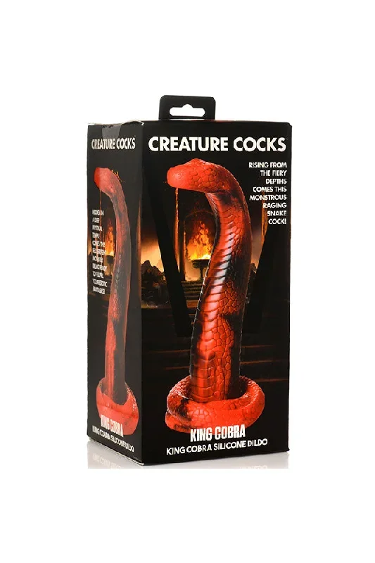 xr-brands-creature-cocks-king-cobra-silicone-dildo-red