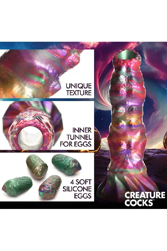 xr-brands-creature-cocks-larva-silicone-ovipositor-dildo-with-eggs-multicolour