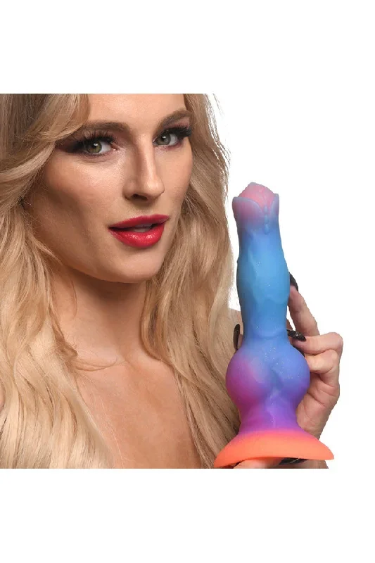 xr-brands-creature-cocks-space-cock-glow-in-the-dark-silicone-alien-dildo-multicolour