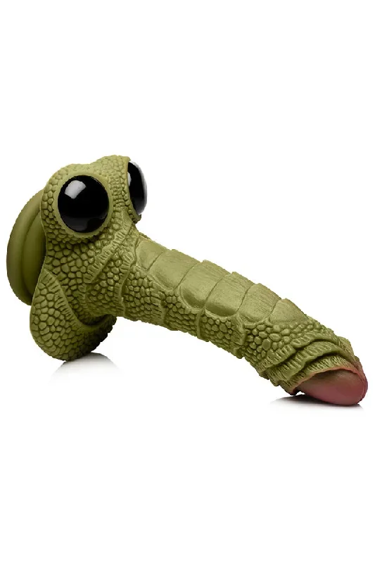 XR Brands - Creature Cocks - Swamp Monster Silicone Dildo - Green