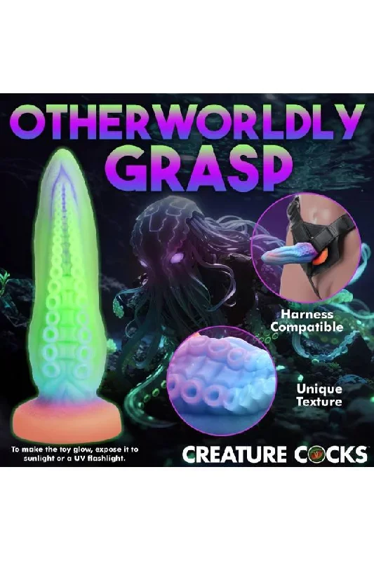 xr-brands-creature-cocks-tenta-cock-glow-in-the-dark-silicone-dildo-mulicolour