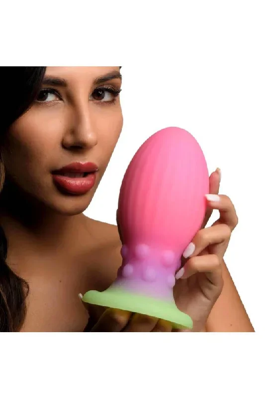 xr-brands-creature-cocks-xl-xeno-egg-glow-in-the-dark-silicone-egg-multicolour