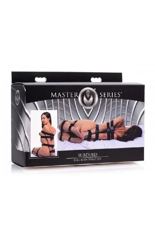 xr-brands-master-series-subdued-full-body-strap-set-black