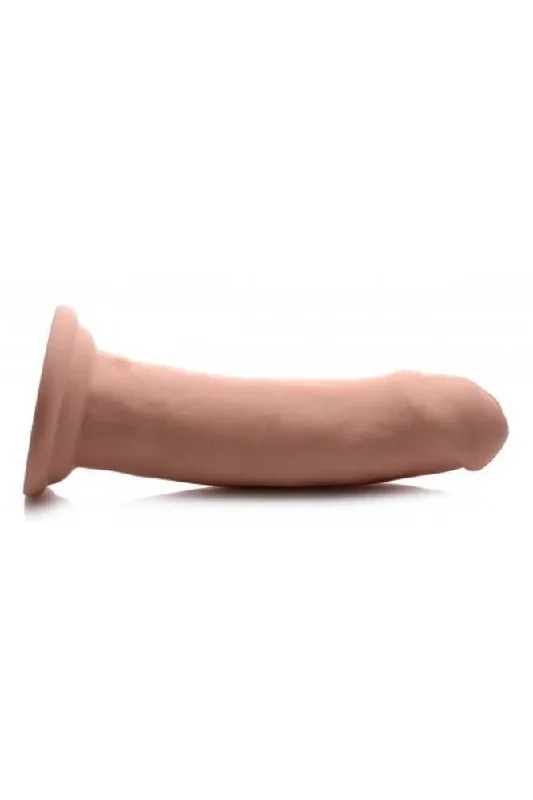 XR Brands - Swell 7X Inflatable Vibrating Silicone Dildo - 7 Inch - Beige