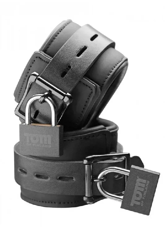 XR Brands - Tom of Finland - Neoprene Ankle Cuffs - Black