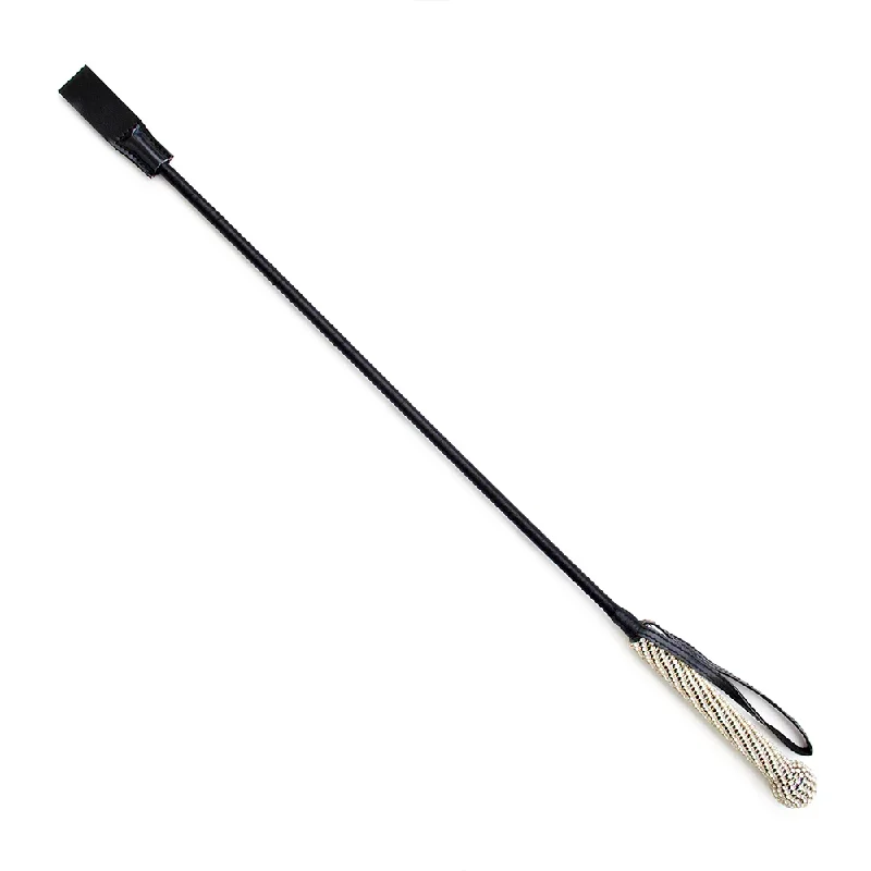 Yiwu Faux Leather Diamante Handle Riding Crop