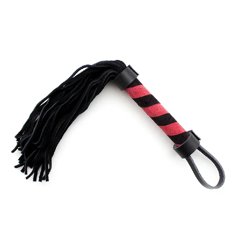 yiwu-striped-suede-leather-mini-flogger