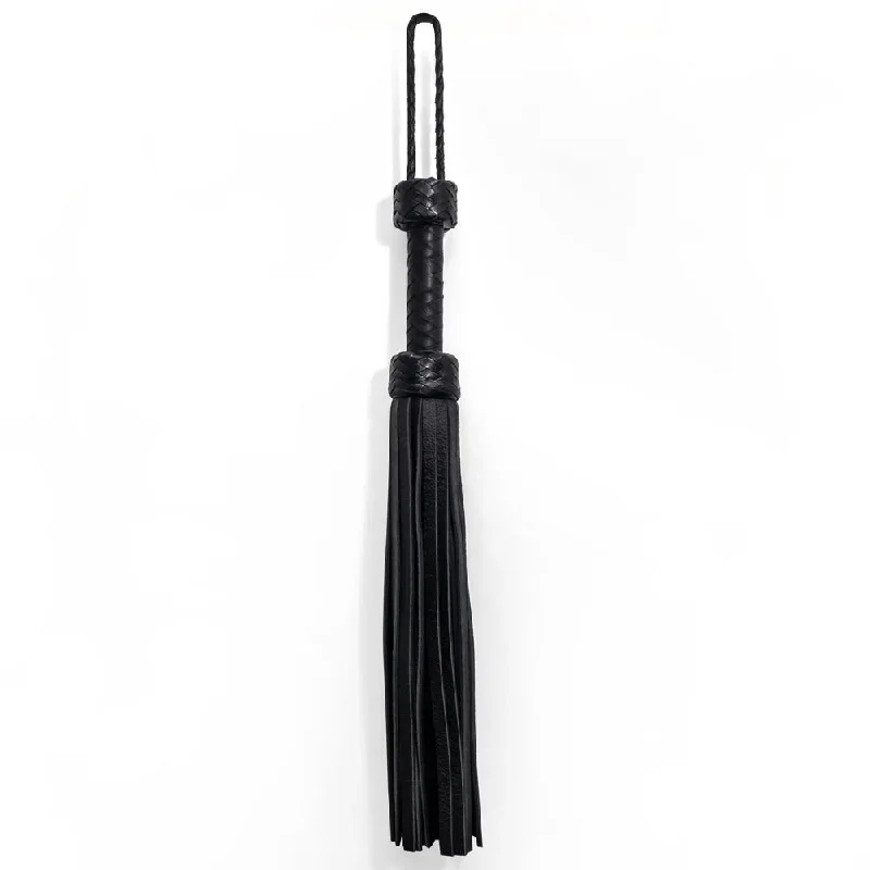 Zorba Rough Leather Mini Flogger